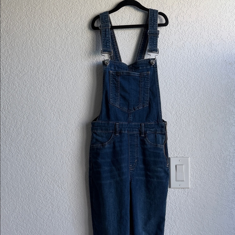 H&M Blue Denim overalls/straight leg